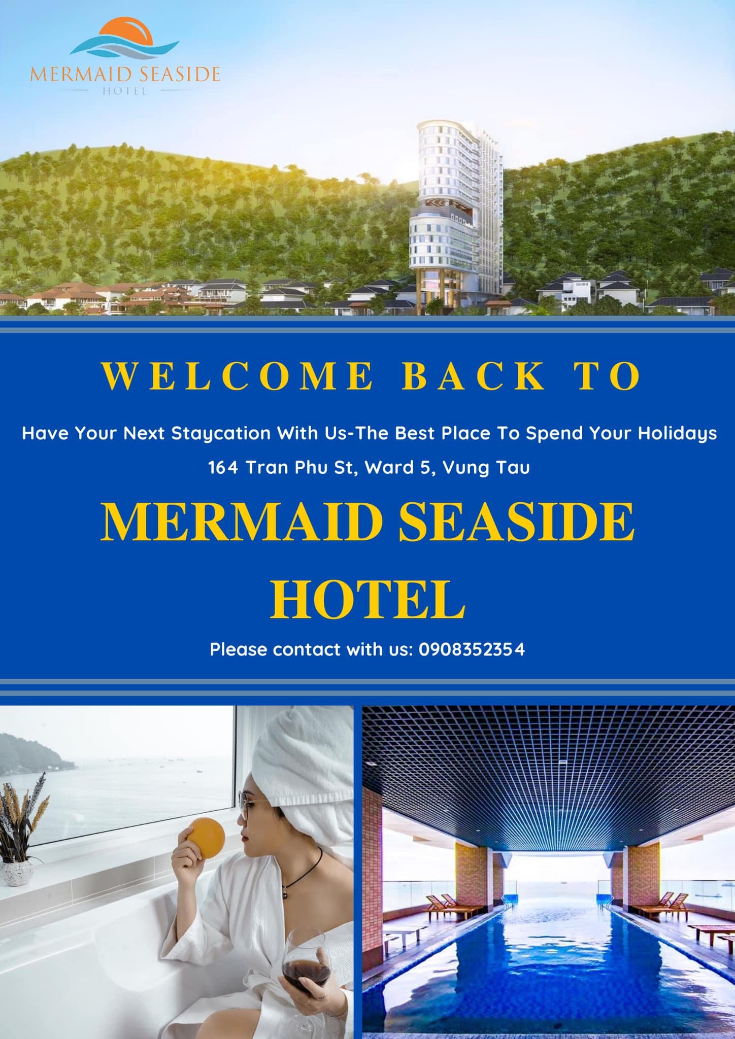 Cùng chào mừng “bình thường mới” của Bà Rịa Vũng Tàu với sự trở lại của Mermaid Seaside.