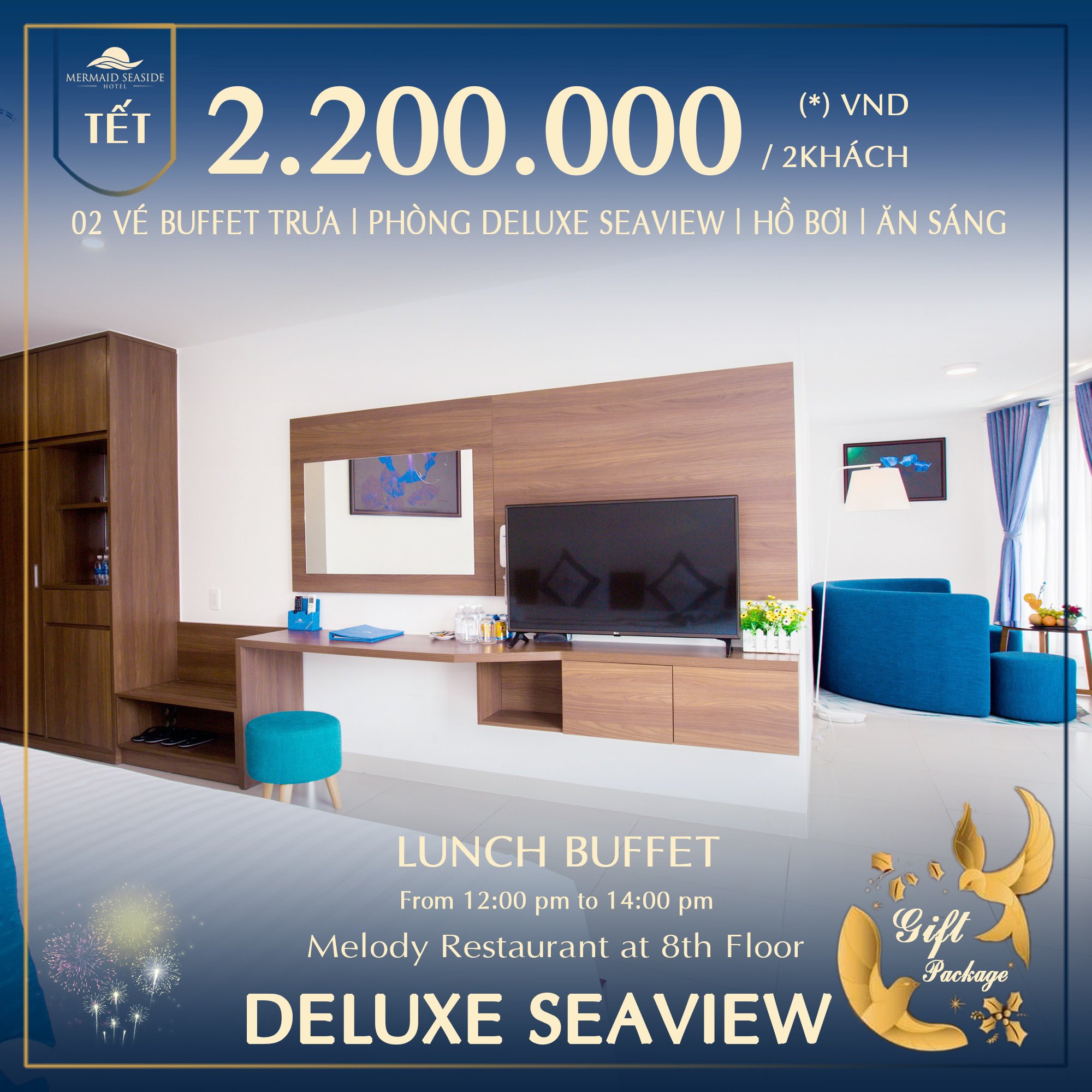 ĐÓN TẾT AN VUI TẠI MERMAID SEASIDE