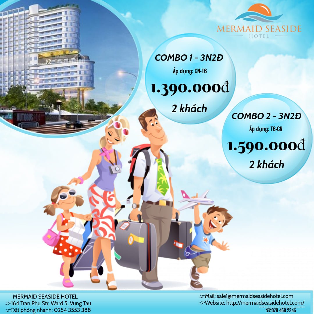 KỲ NGHỈ HOÀN HẢO tại MERMAID SEASIDE HOTEL